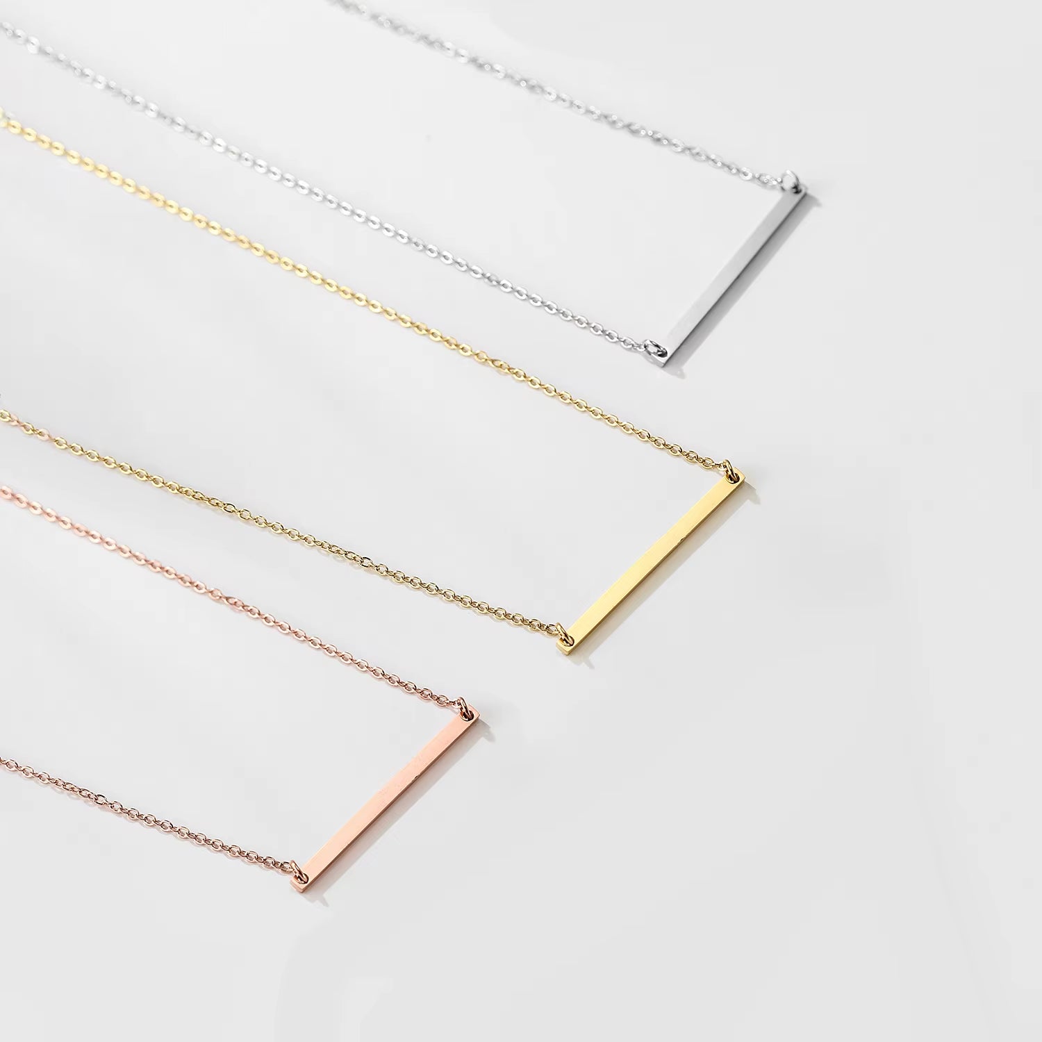 Emanco Multi-Layered Gold-Plated Stainless Steel Pendant Coin Necklace Set for Women