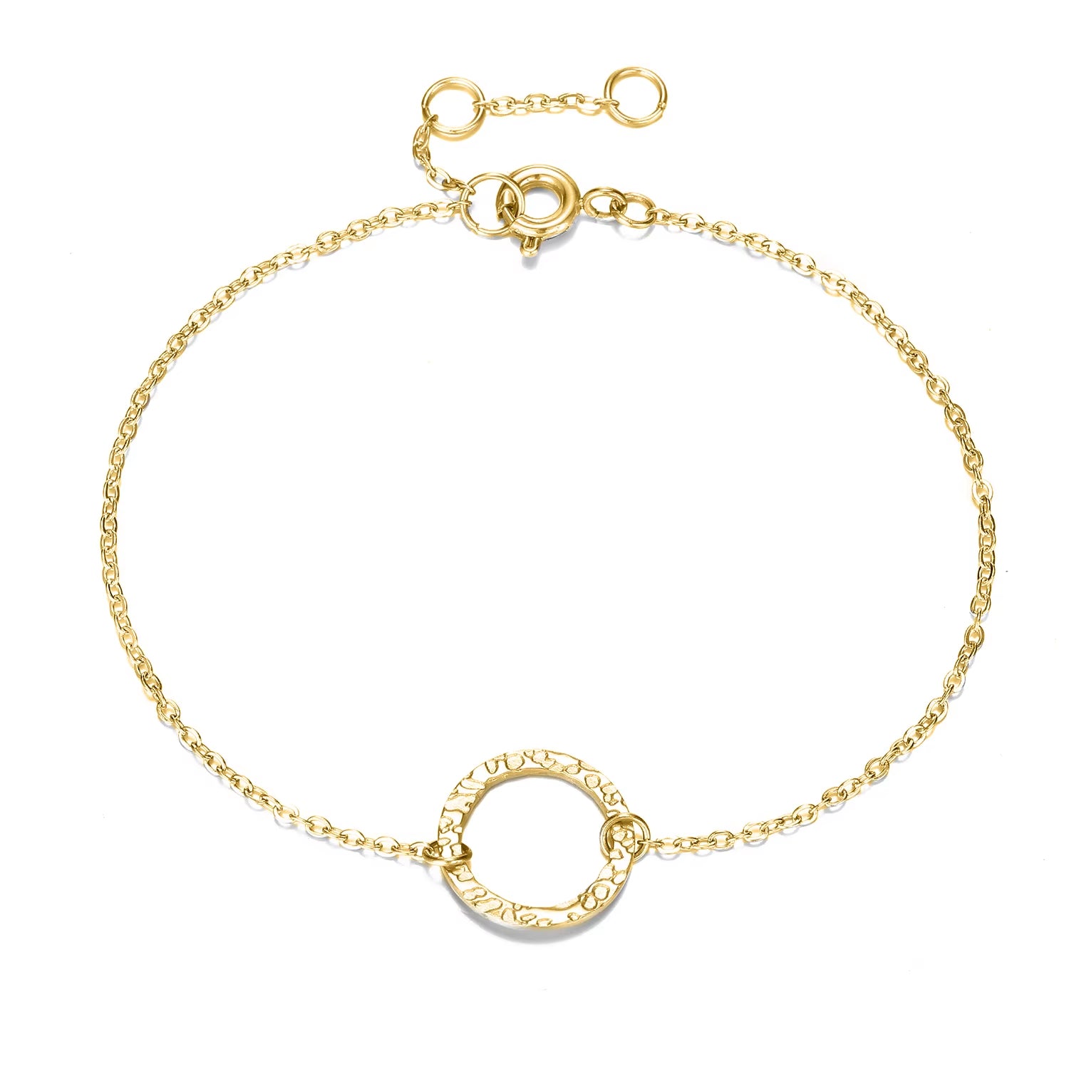 Ladies' Korean Minimalist Adjustable Chain Bracelet in 316L Surgical Stainless Steel