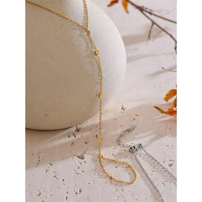 JINYOU 1912 Waterproof Minimalist Chain Hand and Finger Bracelet for Women - Summer Fashion Jewelry Accessory