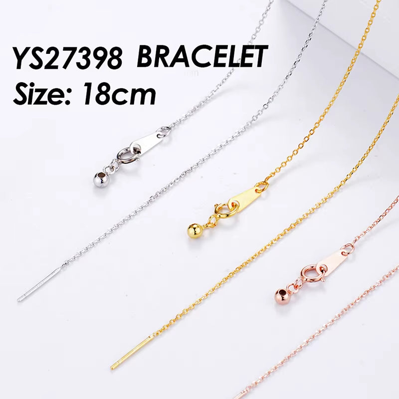 Stainless Steel 6mm Birthstone Pendant with Rhinestone Charm for DIY Bracelets